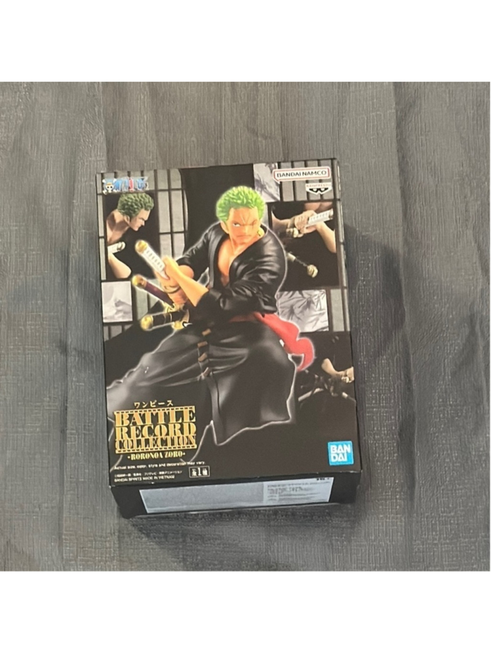 NWT Bandai Namco One Piece Roronoa Zoro Battle Record Collection Figure